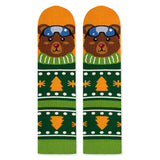 Chaussettes Bambou Noël Ours