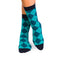Chaussettes Coton Losanges Pétrole