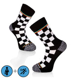 Chaussettes Active Lifestyle Noir - Blanc
