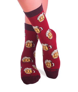 Chaussettes Coton Bière Bordeaux