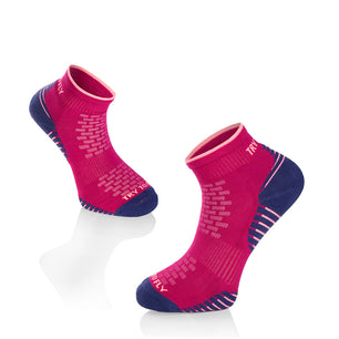 Chaussettes Course à pied Courtes Fuchsia
