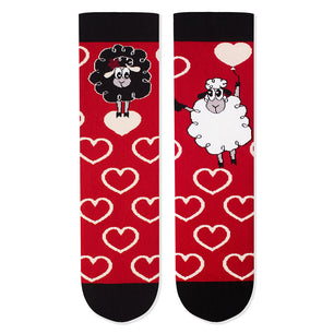 Chaussettes Arty Les Amoureux Rouge