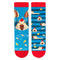 Chaussettes Arty Georges le Capybara Turquoise