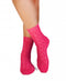 Chaussettes Laine mérinos Tresses Fuchsia