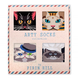Coffret 4 paires Arty Chats