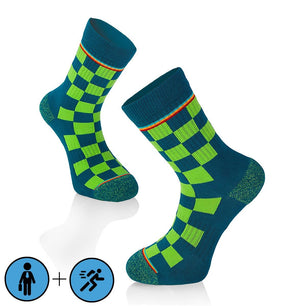 Chaussettes Active Lifestyle Pétrole - Vert