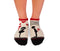 Socquettes Coton Amour Ecru