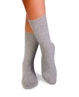 Chaussettes sans élastique Gris