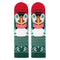 Chaussettes en bambou Noël Polaire - Macareux moine