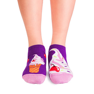 Socquettes Enfants Glace Violet
