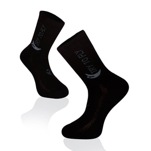 Chaussettes Tennis Coton Noir