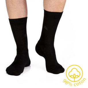 Chaussettes Coton pur Noir
