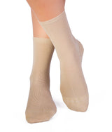 Chaussettes Bambou fin Beige