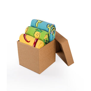 Coffret de 3 paires de Chaussettes Coton Méxique