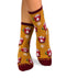Chaussettes Coton Noël Mug Moutarde