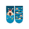 Socquettes Arty Georges le Capybara - Turquoise