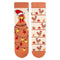 Chaussettes Enfants Noël Poule - Ecru