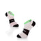Socquettes Cyclisme Meryl® Skinlife Blanc noir