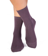 Chaussettes Bambou fin Violet
