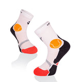 Chaussettes Tennis Fusion Blanc corail