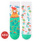 Chaussettes Enfants avec Poule de Pâques – Blanc