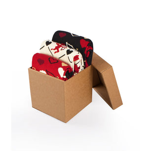 Coffret de 3 paires de Chaussettes Coton L'Amour