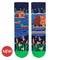 Chaussettes Arty Capybaras Amoureux - Bleu Foncé