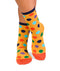 Chaussettes Bambou Pois Jaune