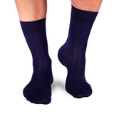 Chaussettes Coton mercerisé Bleu foncé