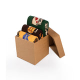 Coffret de 3 paires de chaussettes en coton Rock – Cartes, Bière, Guitarre