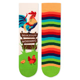 Chaussettes Enfants Coq Ecru