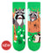 Chaussettes Arty Ratons Laveurs Amoureux - Vert