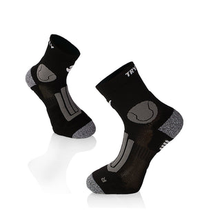 Chaussettes Tennis Microlon Noir