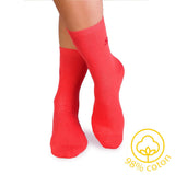 Chaussettes Coton pur Corail