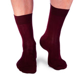 Chaussettes Coton mercerisé Bordeaux