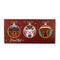 Coffret de 3 paires de Chaussettes Enfants Bambou Noël Ours Loup Cerf