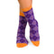 Chaussettes Coton Losanges Violet