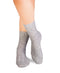 Chaussettes Laine mérinos Tresses Gris