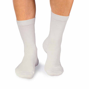 Chaussettes Bambou Blanc