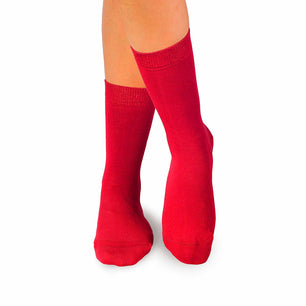 Chaussettes Bambou Rouge