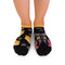 Socquettes Arty Chat Lucky Noir jaune