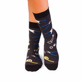 Chaussettes Coton fin Outils Anthracite