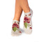 Socquettes Bambou fin avec Orchidée