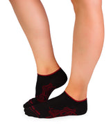 Socquettes Coton Classiques Motos Noir