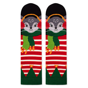 Chaussettes Bambou Noël Souris