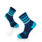 Chaussettes Course à pied Microlon Bleu foncé - Turquoise