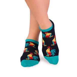 Socquettes Coton Coq Bleu foncé
