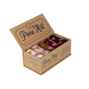 Coffret 5 paires Skulls & Roses