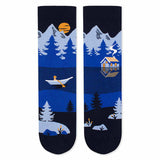 Chaussettes Arty Montagne Bleu
