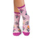 Chaussettes Enfants Coton fin Herbes Rose clair
